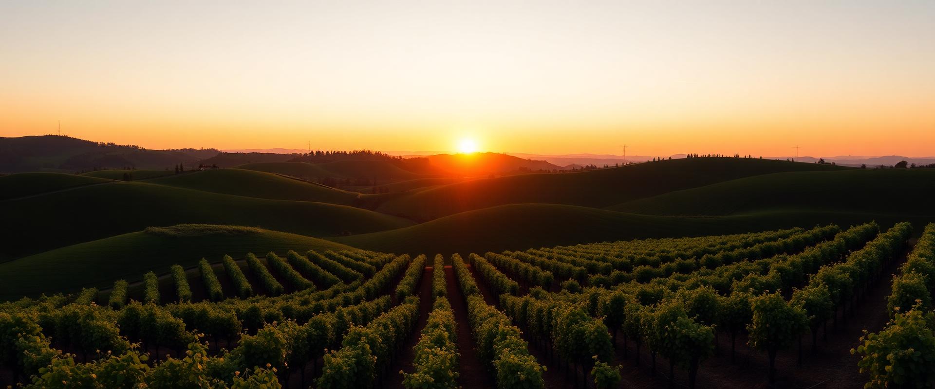 Vineyard landscape